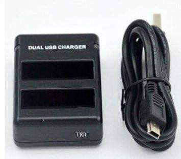 Dual USB Charger for GoPro Hero 4 Battery