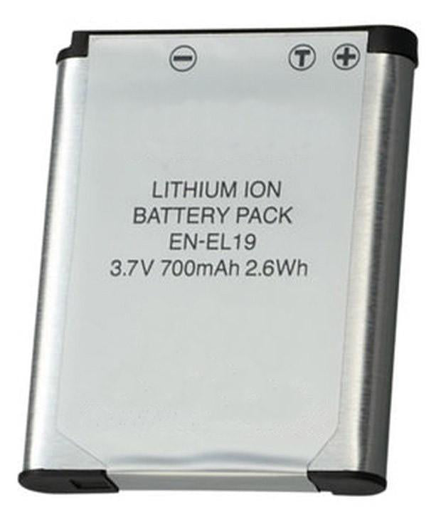 Nikon En-el19 Li-ion Rechargeable Battery – Batteryfortuk