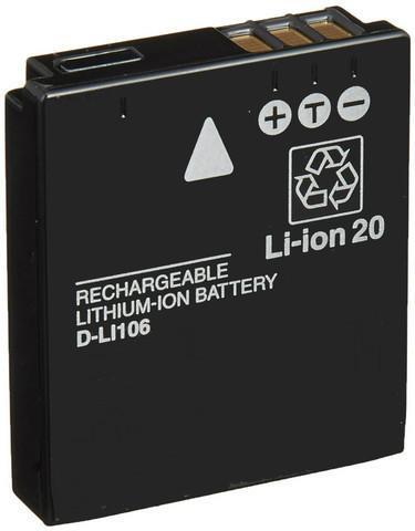 Pentax D-LI106 Li-Ion Rechargeable Battery